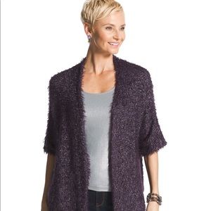 Chico’s PEGGY COZY SHINE SHRUG size 3
